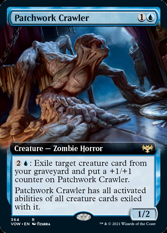 Patchwork Crawler (Extended Art) [Innistrad: Crimson Vow] | The CG Realm
