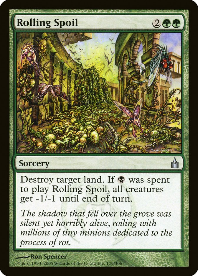 Rolling Spoil [Ravnica: City of Guilds] | The CG Realm
