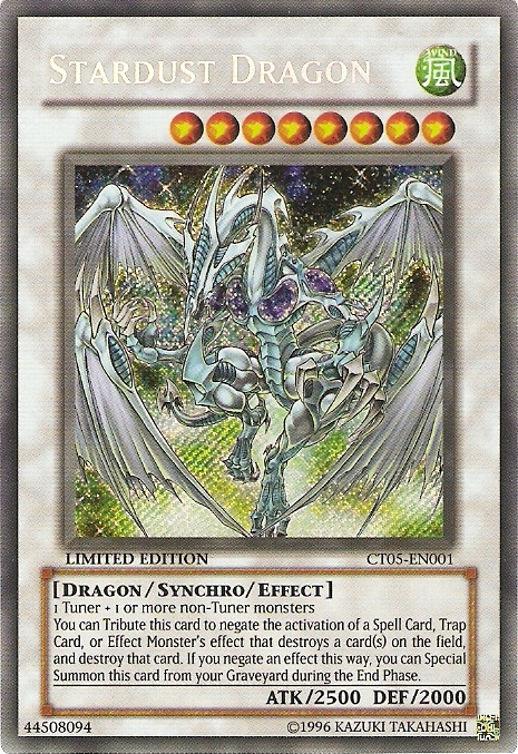 Stardust Dragon [CT05-EN001] Secret Rare | The CG Realm