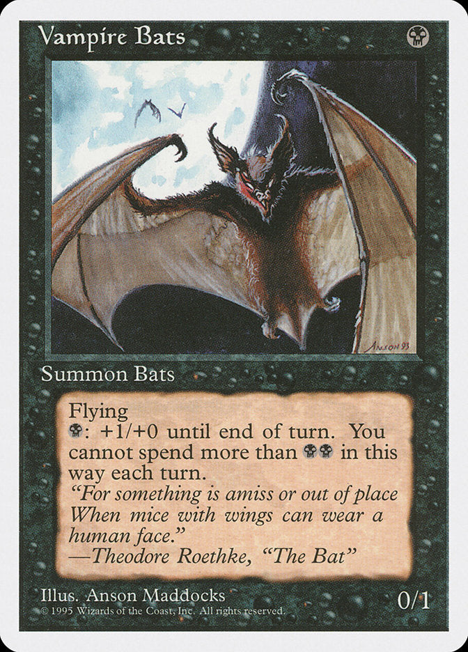 Vampire Bats [Fourth Edition] | The CG Realm