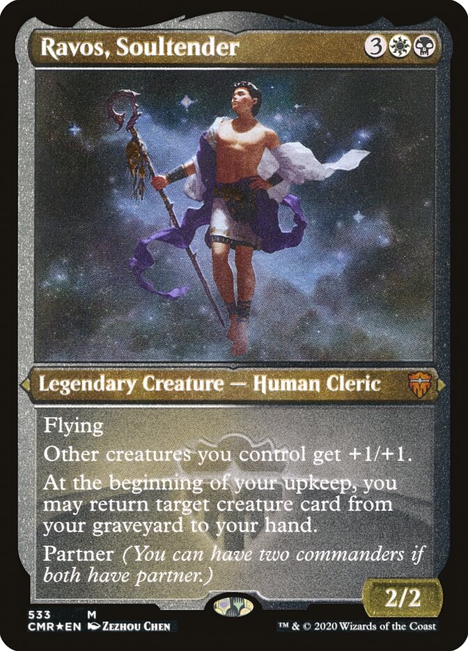 Ravos, Soultender (Etched) [Commander Legends] | The CG Realm