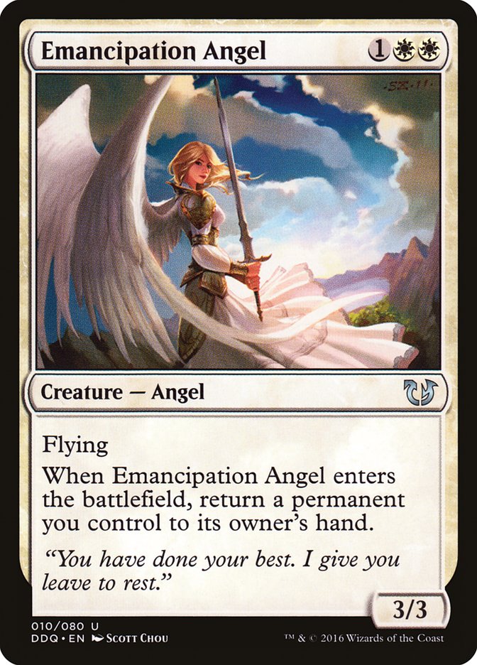 Emancipation Angel [Duel Decks: Blessed vs. Cursed] | The CG Realm