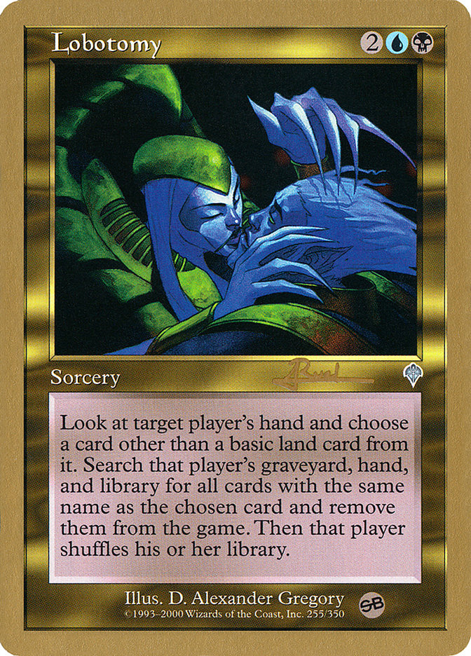 Lobotomy (Antoine Ruel) (SB) [World Championship Decks 2001] | The CG Realm
