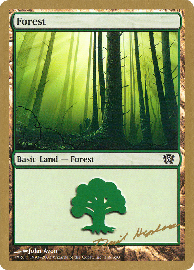 Forest (dh348) (Dave Humpherys) [World Championship Decks 2003] | The CG Realm