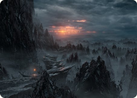 Sundown Pass Art Card [Innistrad: Crimson Vow Art Series] | The CG Realm
