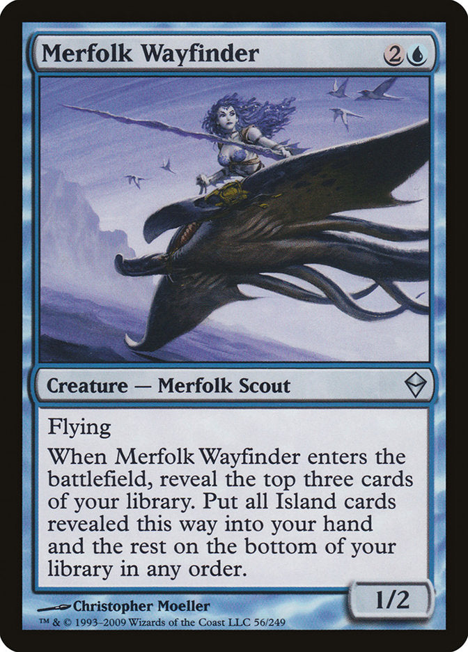 Merfolk Wayfinder [Zendikar] | The CG Realm