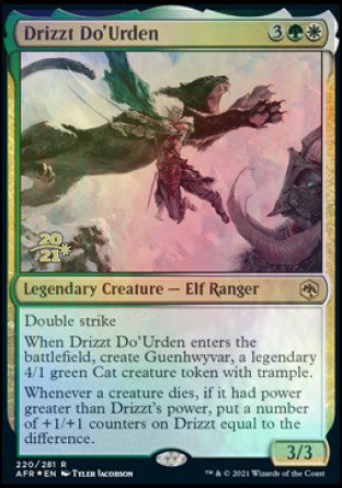 Drizzt Do'Urden [Dungeons & Dragons: Adventures in the Forgotten Realms Prerelease Promos] | The CG Realm