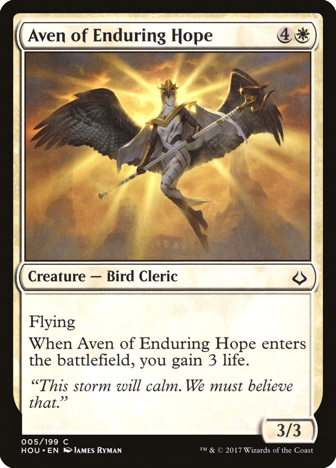 Aven of Enduring Hope [Hour of Devastation] | The CG Realm