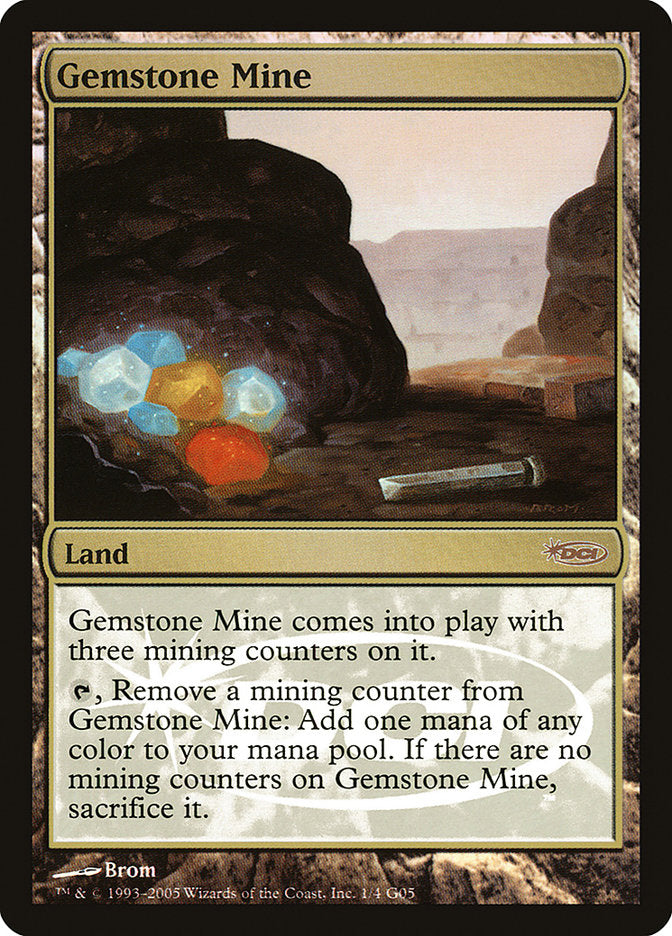 Gemstone Mine [Judge Gift Cards 2005] | The CG Realm