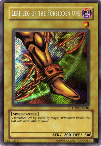 Left Leg of the Forbidden One [UBP1-EN002] Secret Rare | The CG Realm