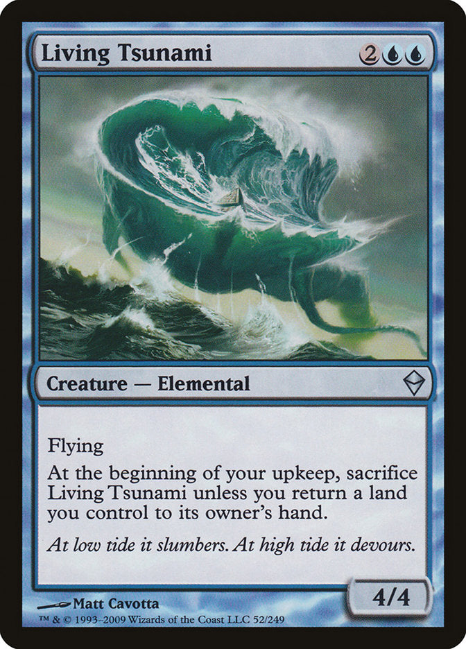 Living Tsunami [Zendikar] | The CG Realm