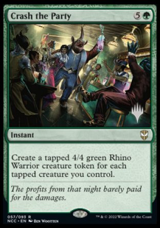 Crash the Party (Promo Pack) [Streets of New Capenna Commander Promos] | The CG Realm