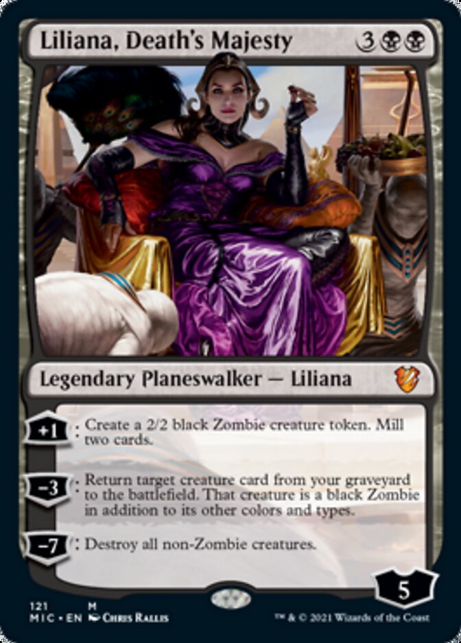 Liliana, Death's Majesty [Innistrad: Midnight Hunt Commander] | The CG Realm