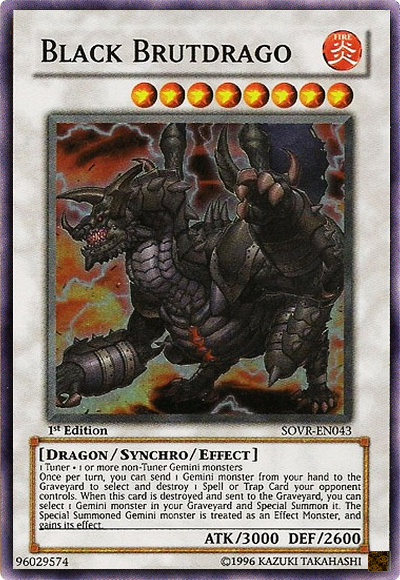 Black Brutdrago [SOVR-EN043] Super Rare | The CG Realm