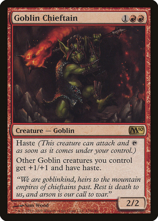 Goblin Chieftain [Magic 2010] | The CG Realm
