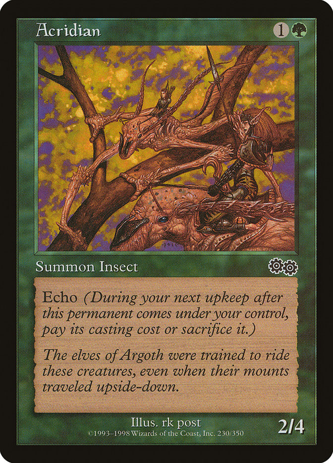 Acridian [Urza's Saga] | The CG Realm