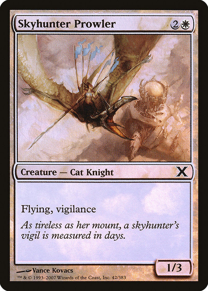 Skyhunter Prowler (Premium Foil) [Tenth Edition] | The CG Realm