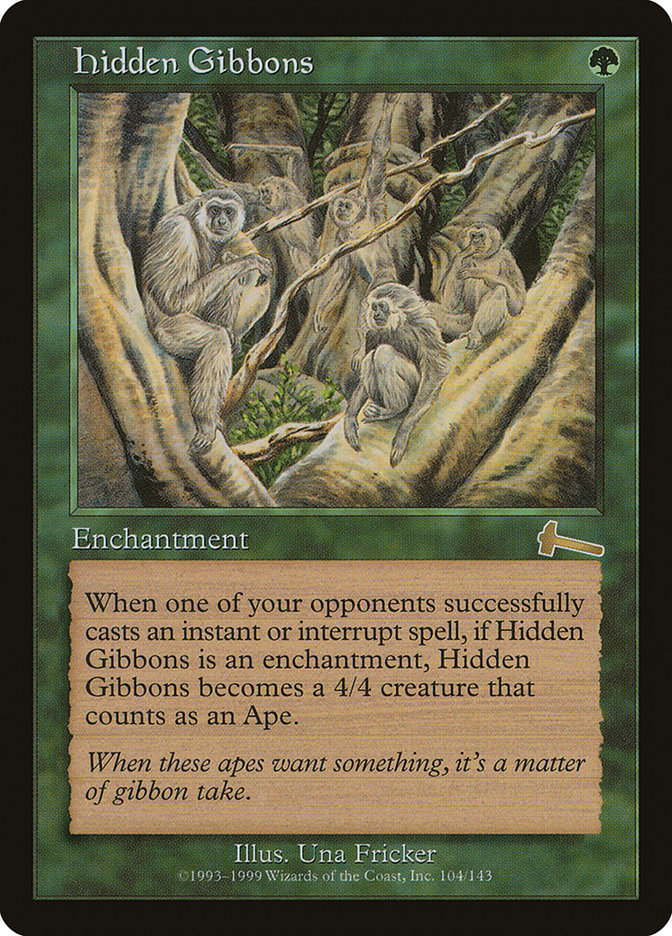 Hidden Gibbons [Urza's Legacy] | The CG Realm