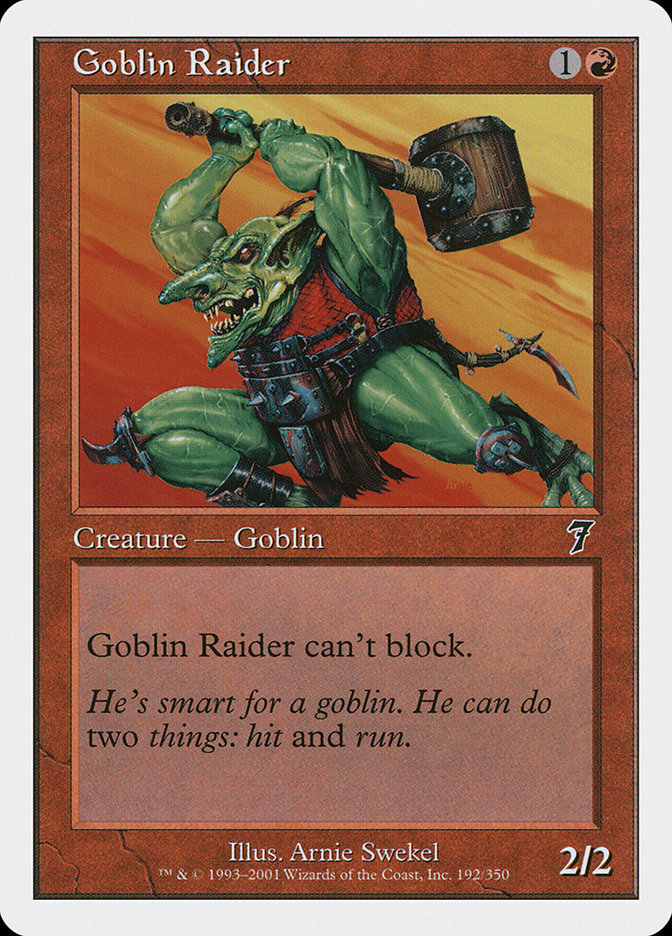 Goblin Raider [Seventh Edition] | The CG Realm