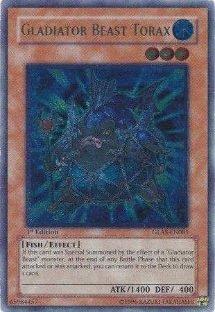 Gladiator Beast Torax [GLAS-EN081] Ultimate Rare | The CG Realm