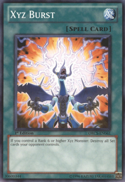 Xyz Burst [ORCS-EN061] Common | The CG Realm