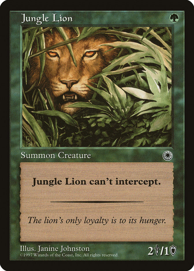 Jungle Lion [Portal] | The CG Realm
