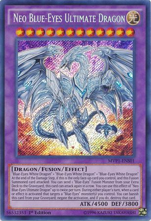 Neo Blue-Eyes Ultimate Dragon [MVP1-ENS01] Secret Rare | The CG Realm
