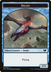 Drake // Elemental (020) Double-Sided Token [Commander 2015 Tokens] | The CG Realm