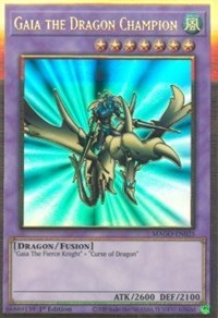 Gaia the Dragon Champion [MAGO-EN025] Gold Rare | The CG Realm