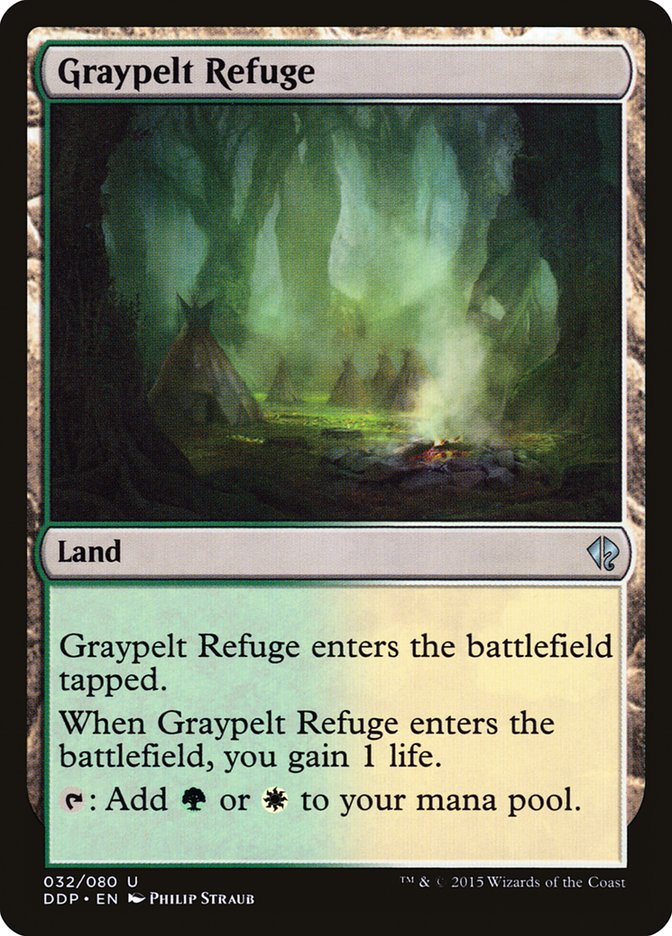 Graypelt Refuge [Duel Decks: Zendikar vs. Eldrazi] | The CG Realm