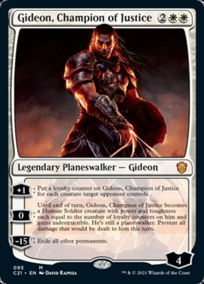 Gideon, Champion of Justice [Commander 2021] | The CG Realm