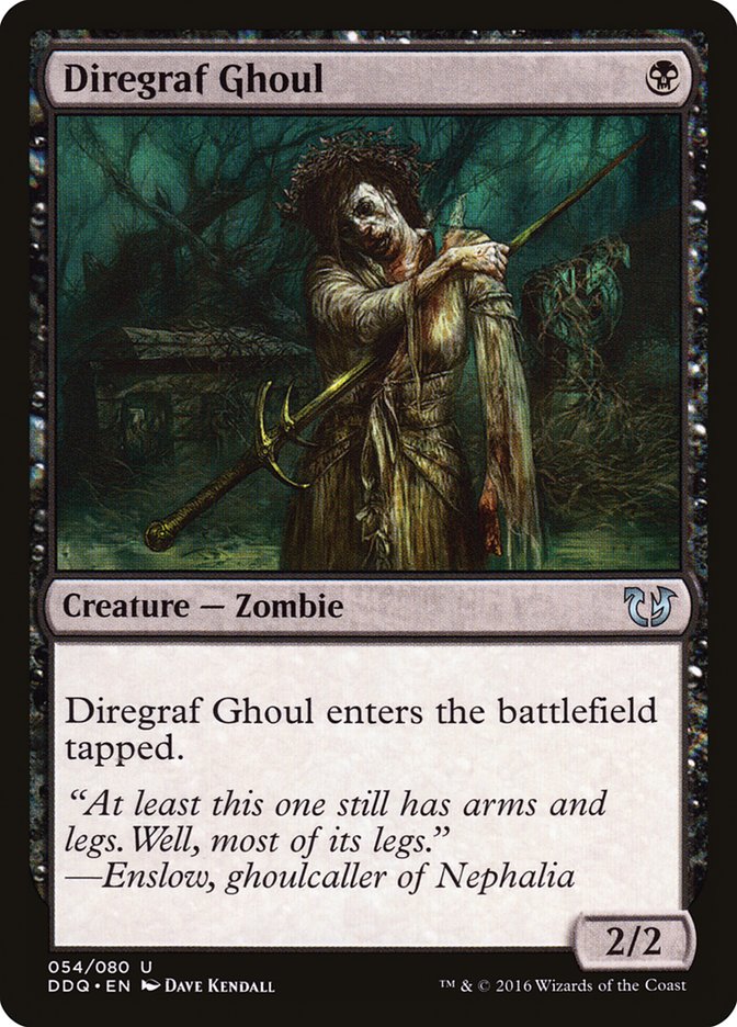 Diregraf Ghoul [Duel Decks: Blessed vs. Cursed] | The CG Realm