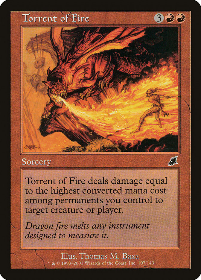Torrent of Fire [Scourge] | The CG Realm