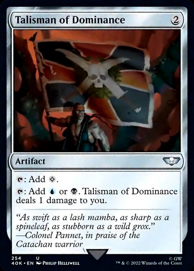 Talisman of Dominance (254) (Surge Foil) [Warhammer 40,000] | The CG Realm
