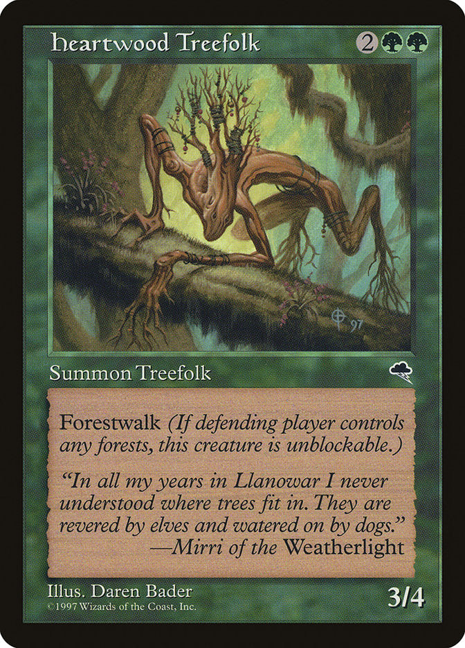 Heartwood Treefolk [Tempest] | The CG Realm