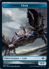 Crab // Food (18) Double-Sided Token [Modern Horizons 2 Tokens] | The CG Realm