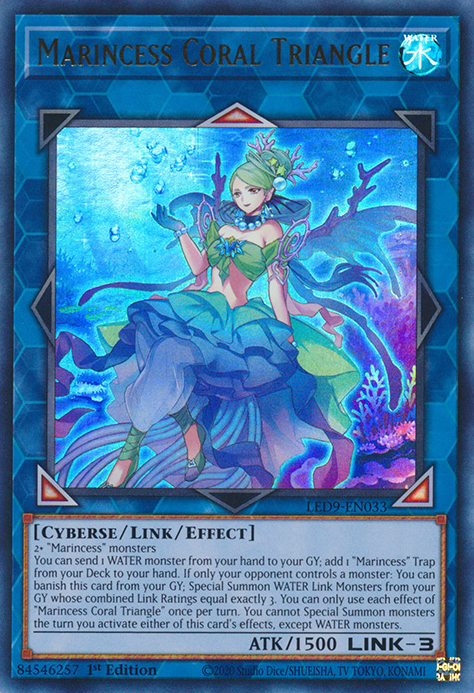 Marincess Coral Triangle [LED9-EN033] Ultra Rare | The CG Realm