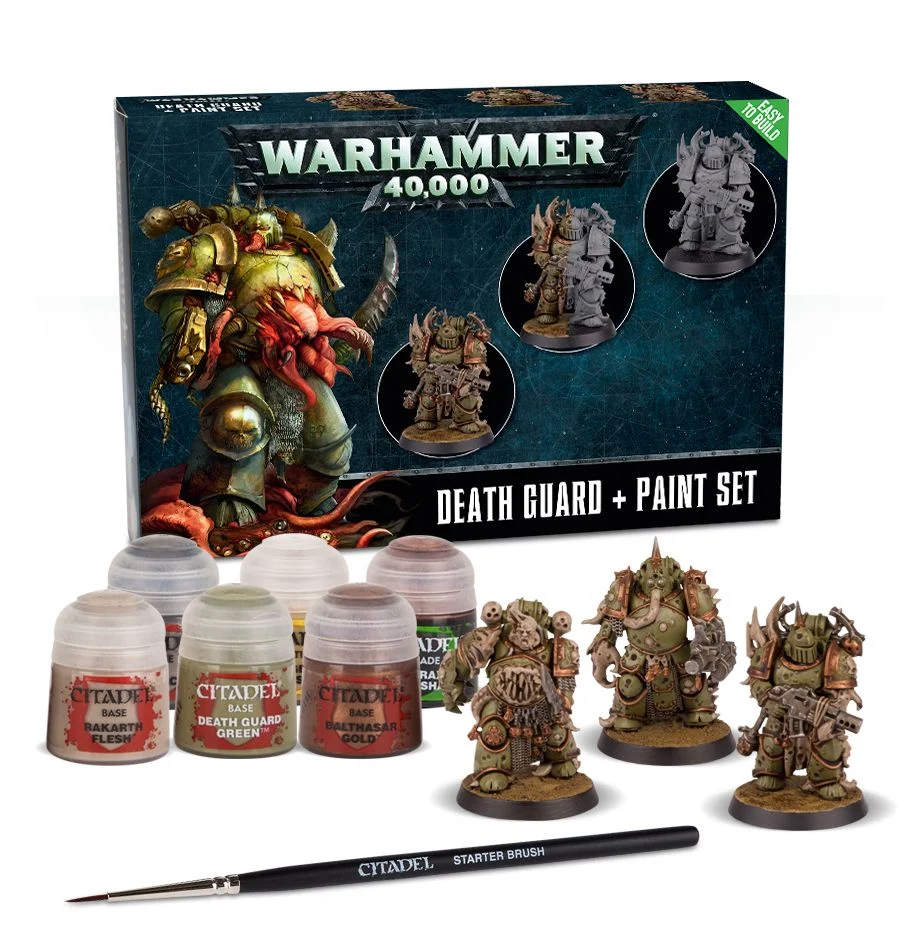 Death Guard + Paint Set | The CG Realm