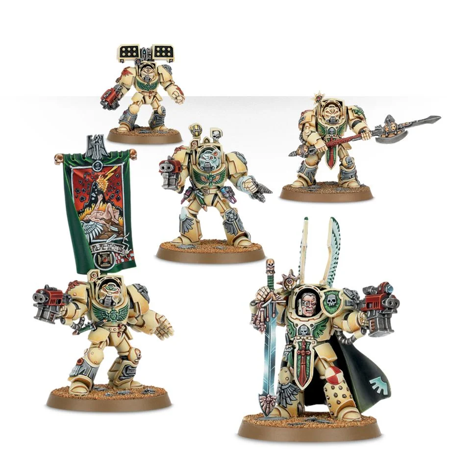 Dark Angels Deathwing Command Squad | The CG Realm