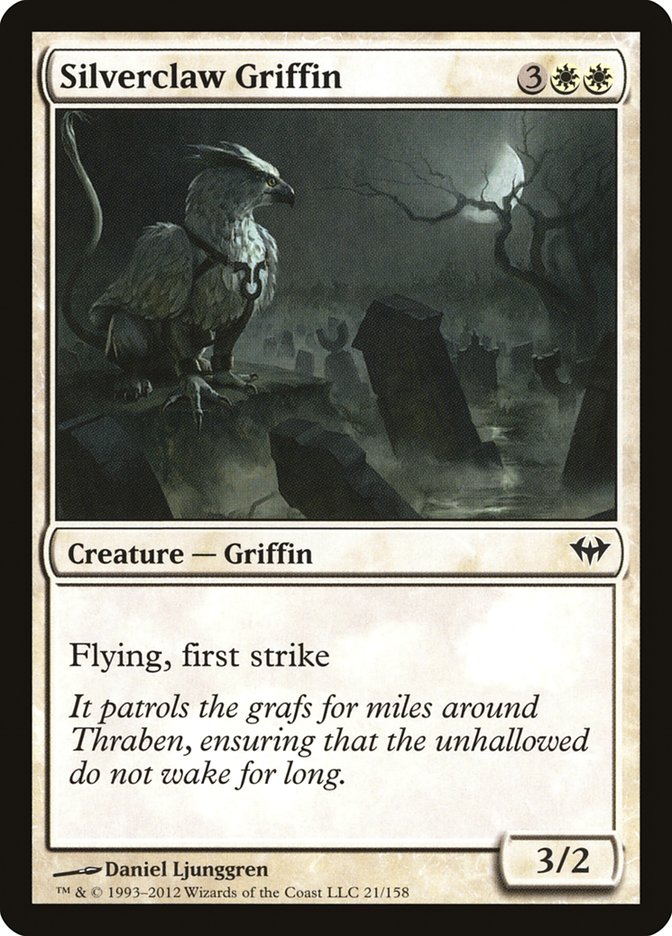 Silverclaw Griffin [Dark Ascension] | The CG Realm
