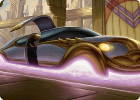 Mysterious Limousine Art Card [Streets of New Capenna Art Series] | The CG Realm