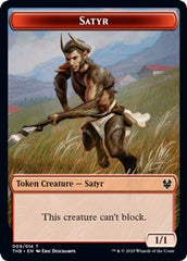 Satyr // Goblin Construct Double-Sided Token [Challenger Decks 2021 Tokens] | The CG Realm