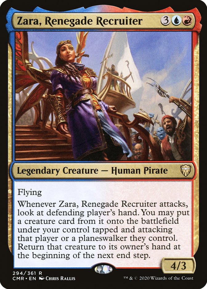 Zara, Renegade Recruiter [Commander Legends] | The CG Realm