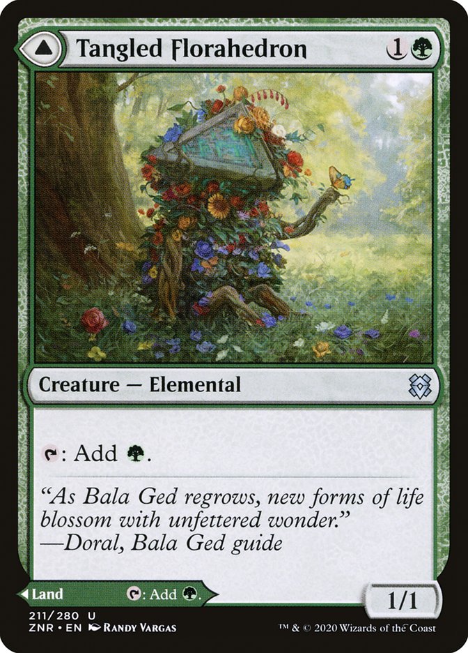 Tangled Florahedron (ZNR-211) - Zendikar Rising