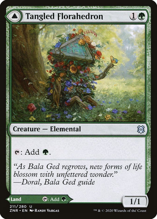 Tangled Florahedron (ZNR-211) - Zendikar Rising