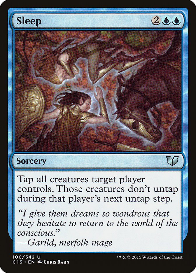 Sleep [Commander 2015] | The CG Realm