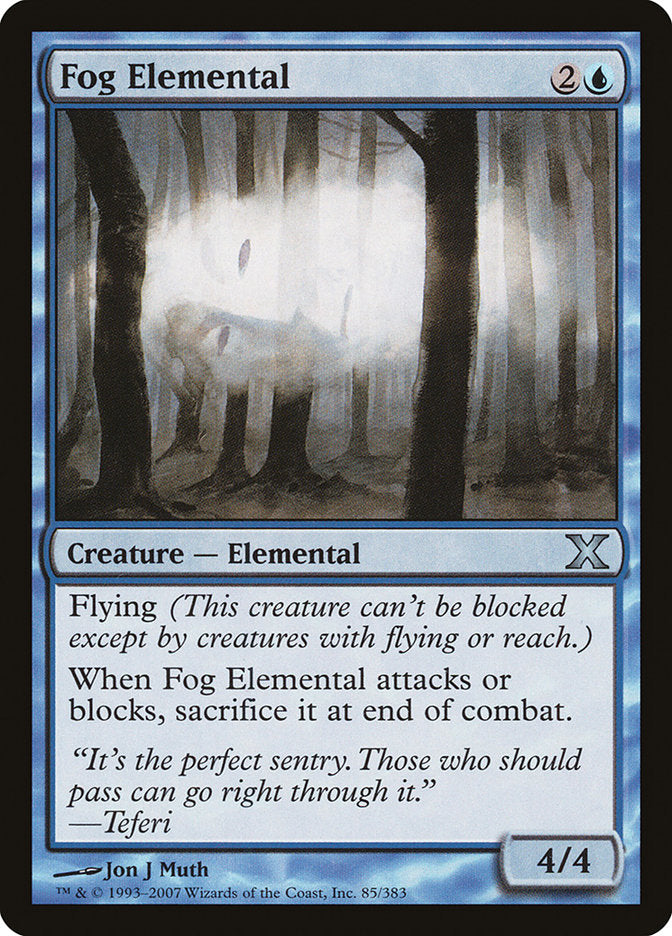 Fog Elemental [Tenth Edition] | The CG Realm