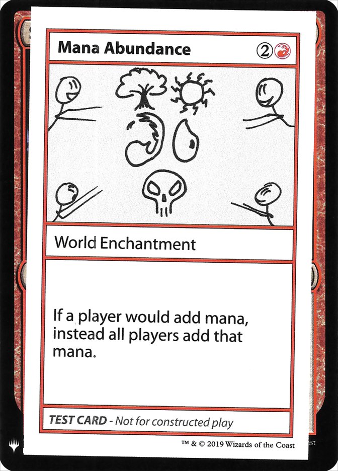 Mana Abundance [Mystery Booster Playtest Cards] | The CG Realm