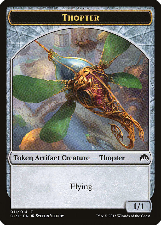 Thopter Token (011/014) [Magic Origins Tokens] | The CG Realm