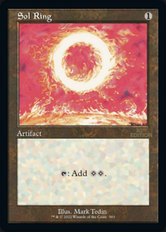 Sol Ring (428) (Retro Frame) (30A-428) - 30th Anniversary Edition